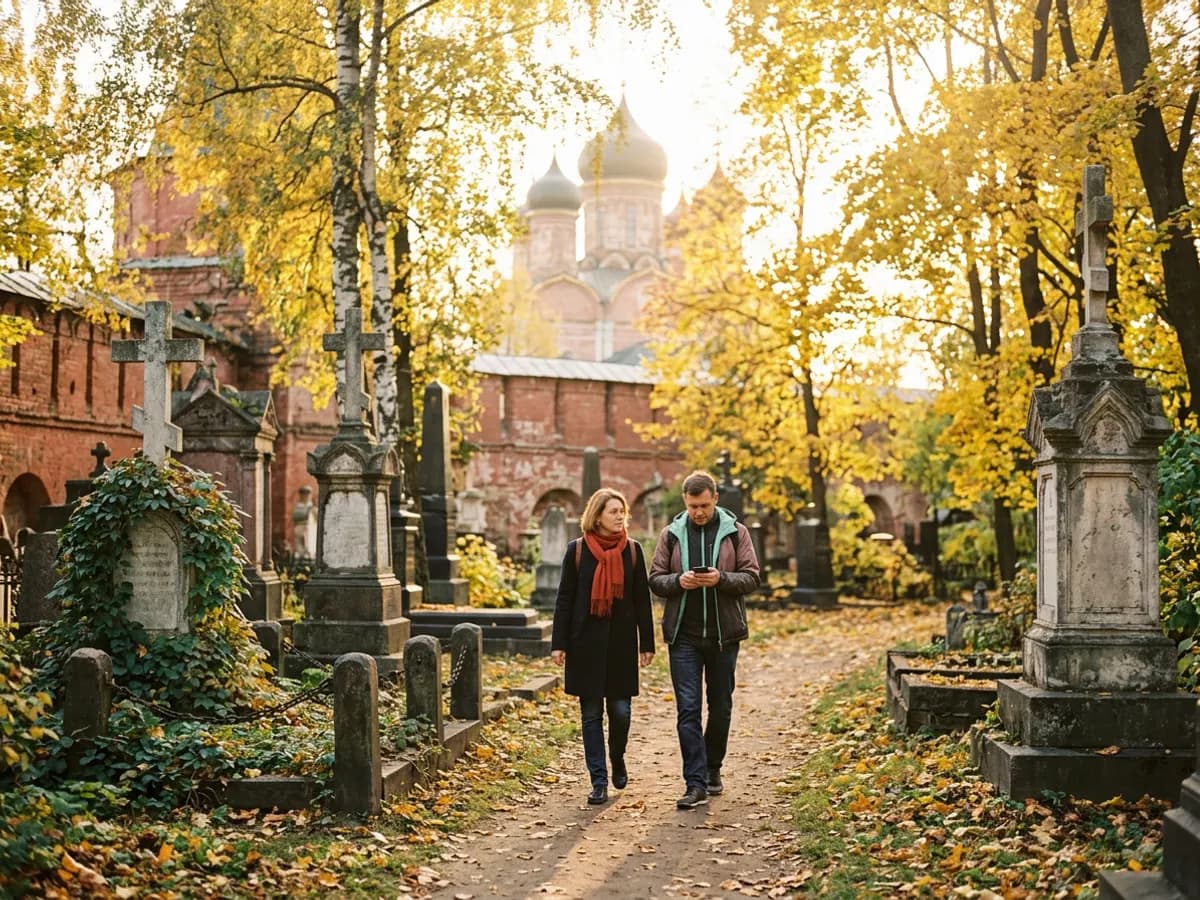 Донской некрополь: аллея, где каждый камень говорит